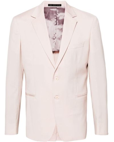 Low Brand Single-breasted Wool Blazer - Natural