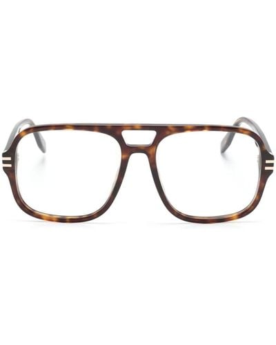 Marc Jacobs Klassische Pilotenbrille - Braun