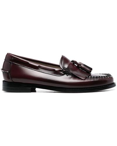 G.H. Bass & Co. Weejuns Esther Kiltie Loafers - Brown