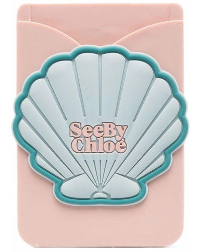 See By Chloé Shell Iphone カードケース - ピンク