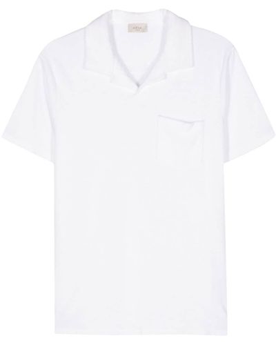 Altea Terry-cloth Polo Shirt - White