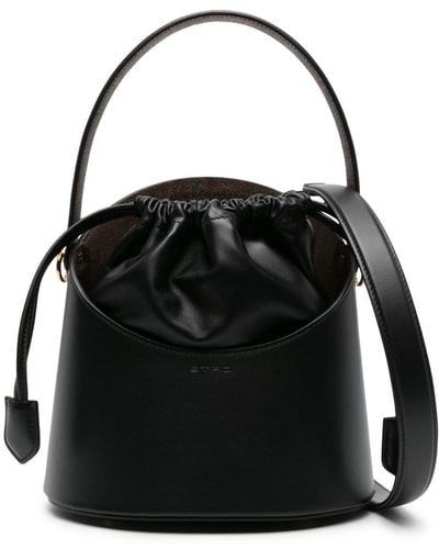 Etro Medium Saturno Bucket Bag - Black