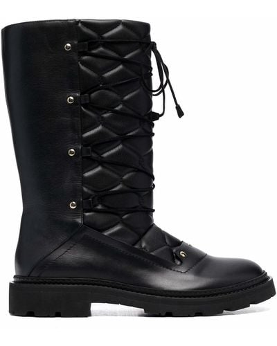 Bally Shoes > boots > lace-up boots - Noir