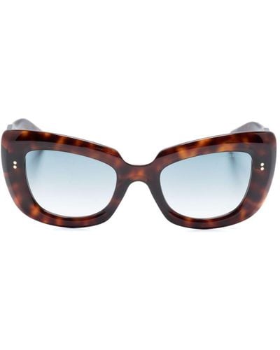 Cutler and Gross 9797 Cat-eye Sunglasses - Brown