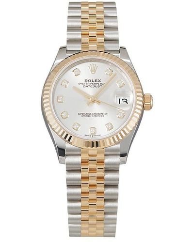 Rolex 2020s Datejust Armbanduhr, 31mm - Weiß