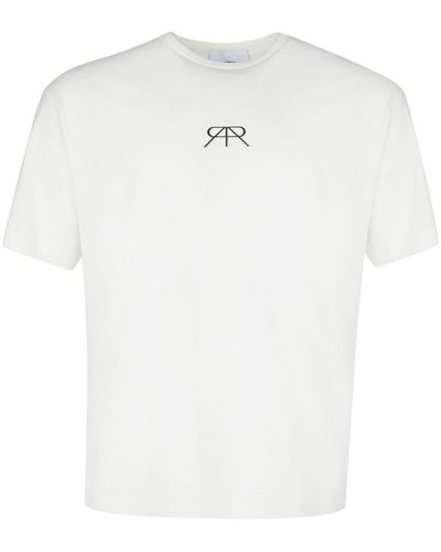 RTA Camiseta con logo estampado - Blanco
