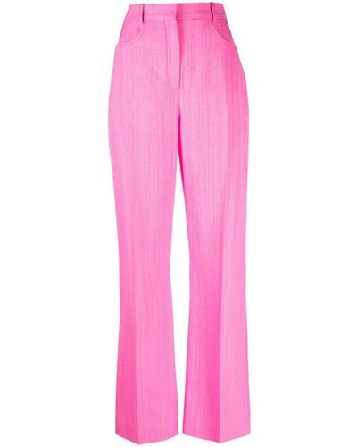 Jacquemus Le Pantalon Sauge フレアパンツ - ピンク