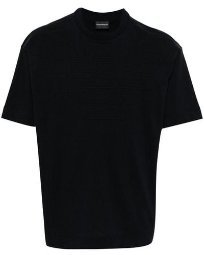 Emporio Armani クルーネック Tシャツ - ブラック