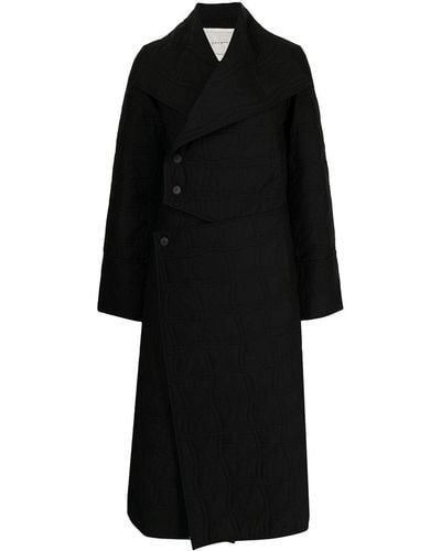 Toogood The Tinsmith Quilted Coat - Black