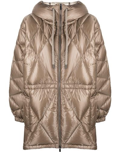 Peserico Gesteppte Jacke - Braun