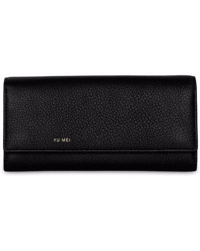 Yu Mei Sebastian Leather Bi-fold Wallet - Black
