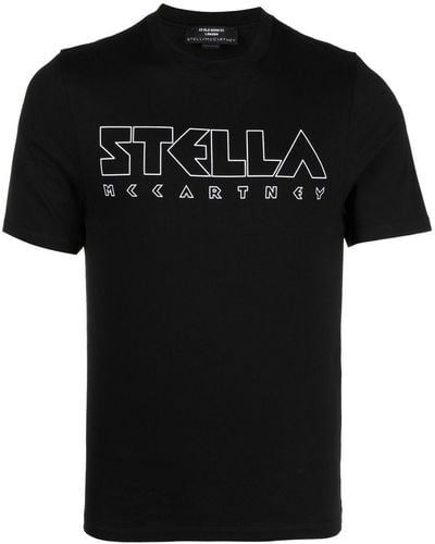 Stella McCartney Fantasia Logo-print T-shirt - Black