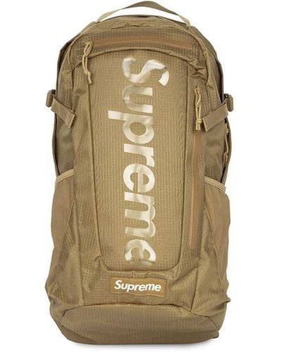 Supreme Logo Print Backpack - Multicolor