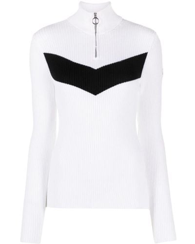 Fusalp Victoire Chevron-jacquard Sweater - Black