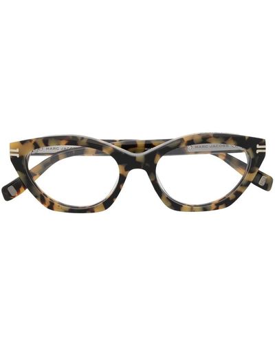 Marc Jacobs Brille mit Cat-Eye-Gestell - Braun