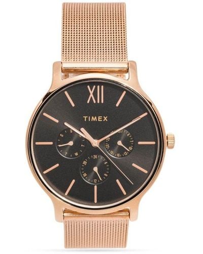 Timex Transcenda Multifunction 38mm 腕時計 - ブラック