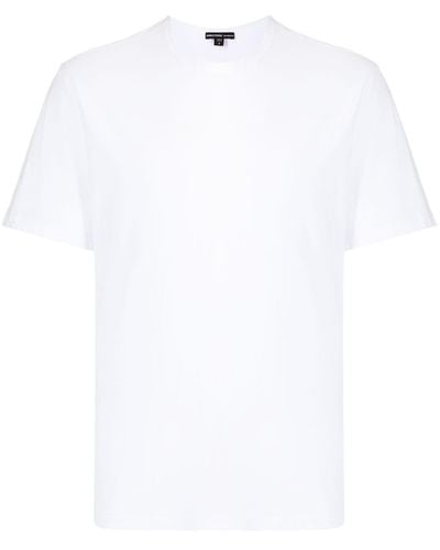 James Perse T-shirt Luxe Lotus - Bianco