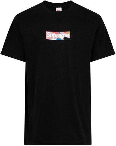Supreme X Emilio Pucci Box Logo T-shirt - Black