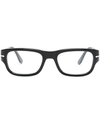 Persol Po3324v スクエア眼鏡フレーム - ブラック