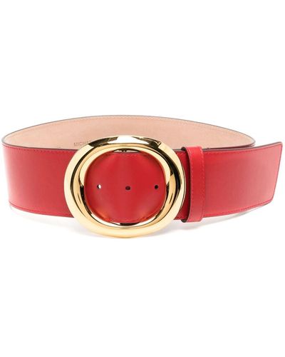 Michael Kors Buckle-fastening Leather Belt - Red