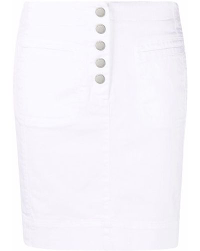 Love Moschino ボタン スカート - ホワイト