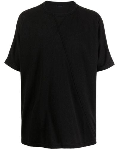 Maharishi Camiseta con cuello redondo - Negro