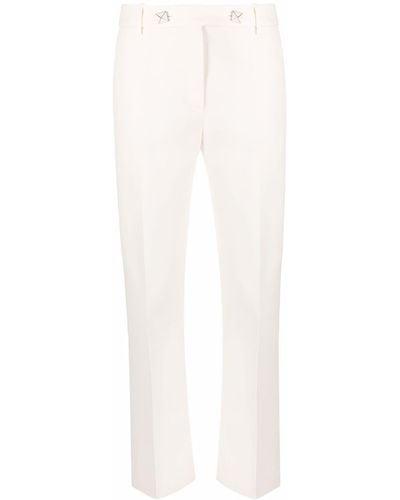Valentino Garavani Tailored Straight-leg Trousers - White