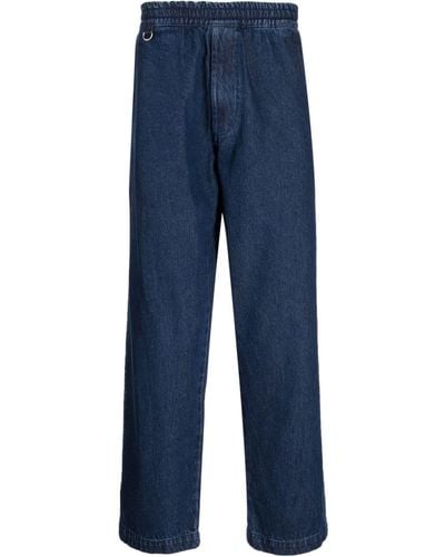 Chocoolate Straight-leg Cotton Jeans - Blue