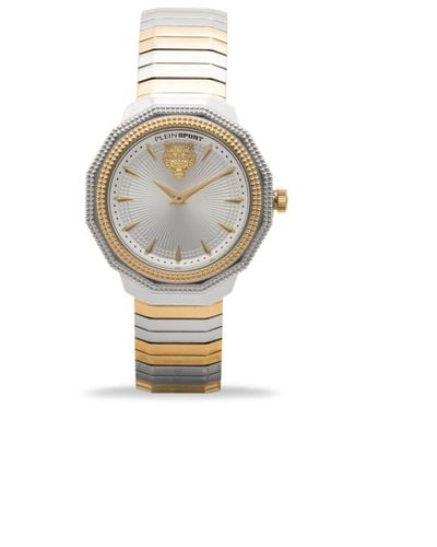 Philipp Plein Dinasty 37mm 腕時計 - ホワイト
