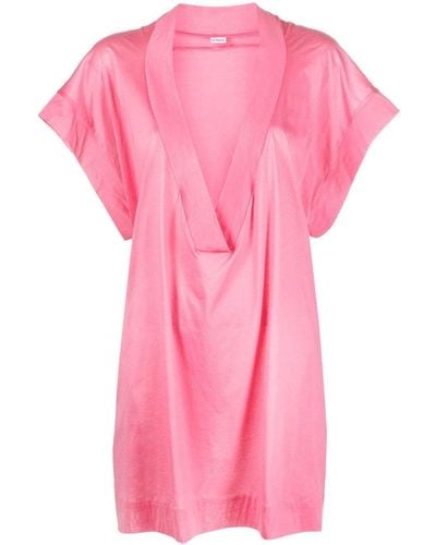 Eres Renee Tunikakleid mit V-Ausschnitt - Pink