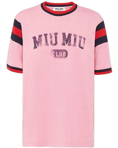 レディース Miu Miu Tシャツが¥80,300〜 | Lyst