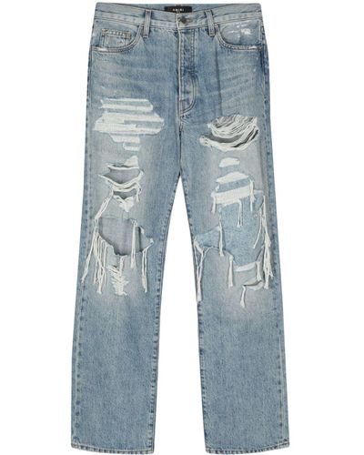 Amiri Straight Jeans - Blauw