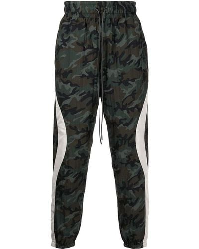 Mostly Heard Rarely Seen Pantalon de jogging à imprimé camouflage - Vert