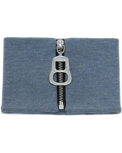 JW Anderson Zipped Neck Band - Blue