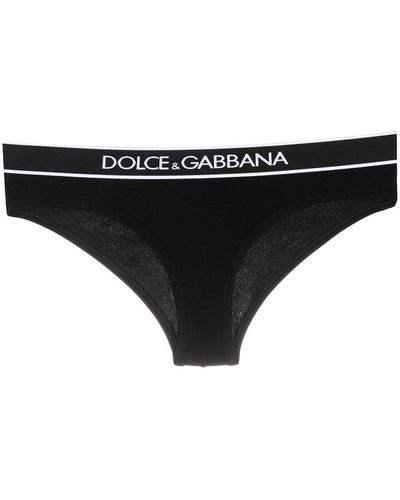 Dolce & Gabbana ロゴウエスト ショーツ - ブラック