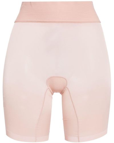 Wolford Sheer Touch Control Shorts - Pink