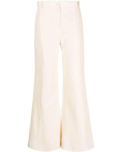 By Malene Birger Birger Carass Flared Trousers - White