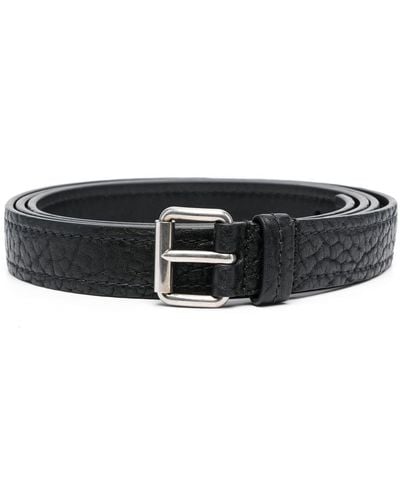 Prada Textured Leather Belt - Black