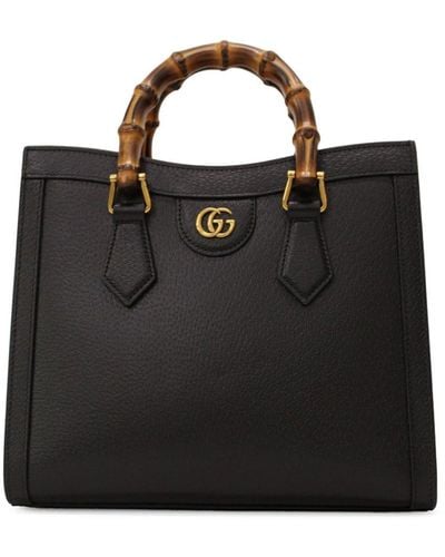 Gucci Diana Medium Tote Bag - Black