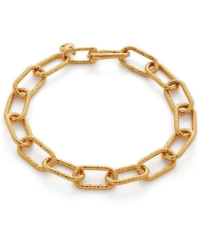 Monica Vinader Alta Chunky-chain Bracelet - Metallic