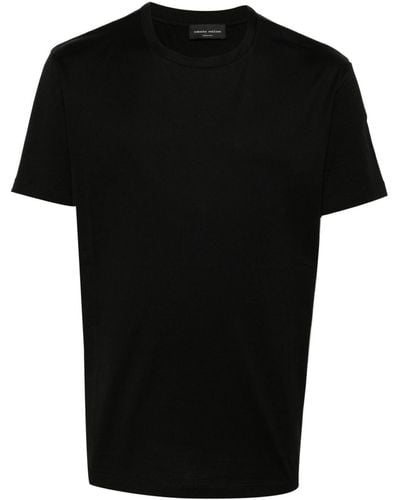 Roberto Collina クルーネック Tシャツ - ブラック