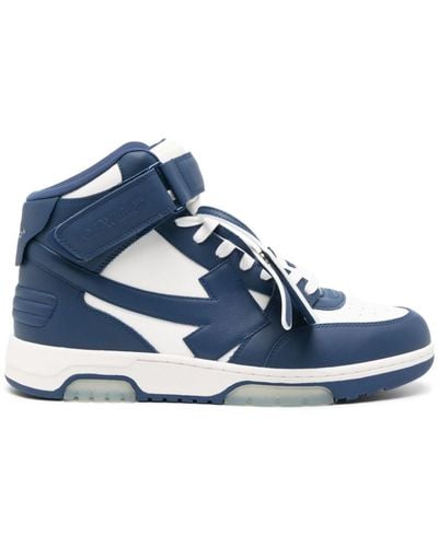 Off-White c/o Virgil Abloh Sneakers Mid Top Out of Office - Azul