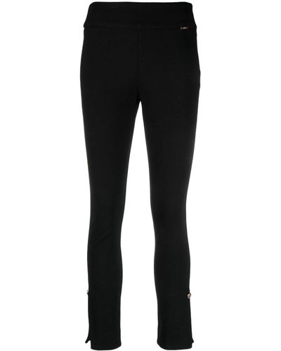 Liu Jo Side-slit leggings - Black