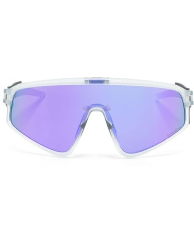 Oakley Latchtm Panel Shield-frame Sunglasses - Blue