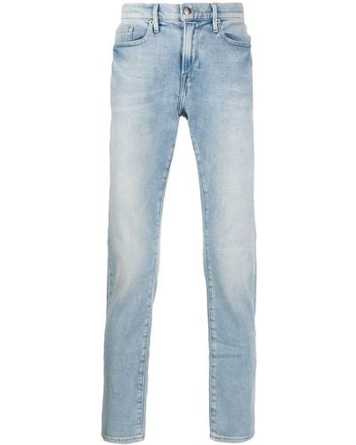 FRAME Straight-leg Jeans - Blue
