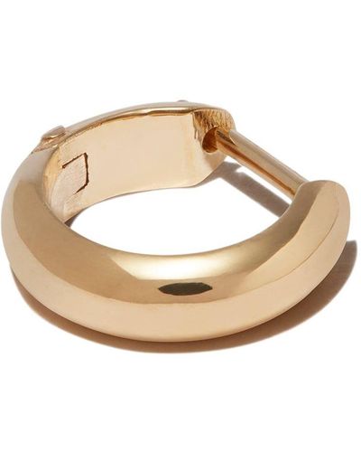 Lizzie Mandler 18kt Yellow Gold Hoop Earring - Metallic