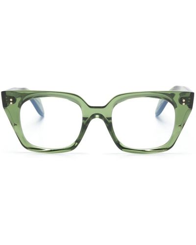 Cutler and Gross Gafas 1411 con montura cat eye - Verde