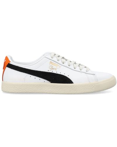 Puma clyde leather deals
