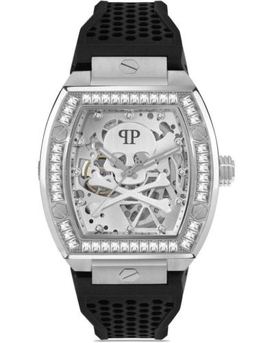 Philipp Plein The $keleton 44mm 腕時計 - ホワイト