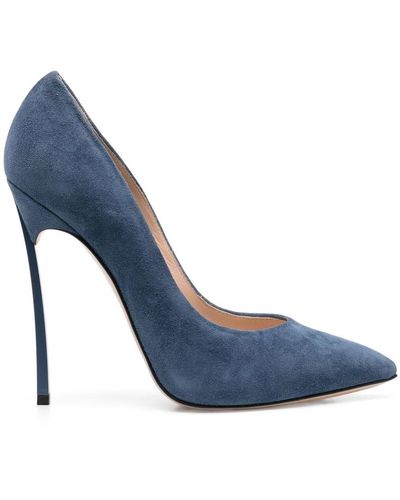 Casadei Blade 115mm Court Shoes - Blue